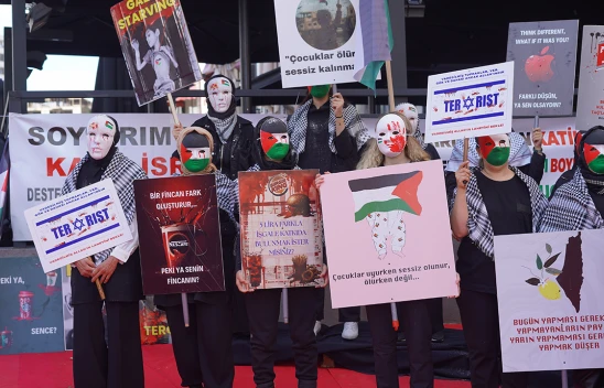 Kahramanmaraş'ta, Filistin'e destek eylemleri sürüyor