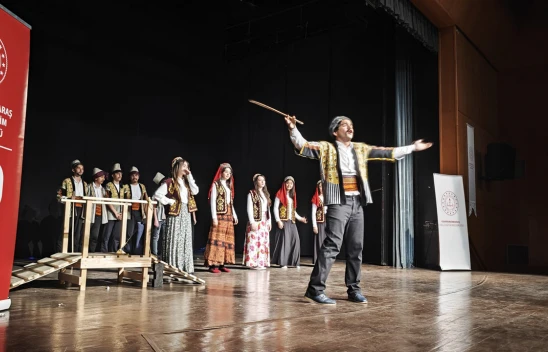 Kahramanmaraş'ta gençler sahneyi şenlendirdi