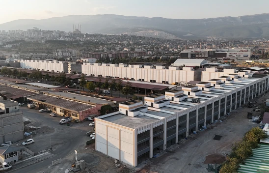 Kahramanmaraş'ta Gıda Toptancılar Sitesi'nin ilk etabı tamamlandı