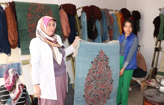 Kahramanmaraş'ta halı dokuma geleneği, ilmek ilmek canlanıyor