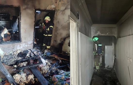 Kahramanmaraş'ta iki mahallede ev yangını