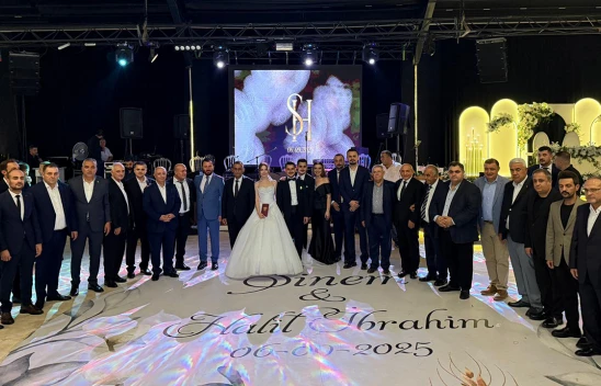 Kahramanmaraş'ta iş ve siyaset dünyasını buluşturan düğün