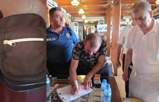 Kahramanmaraş'ta işçiler bulduğu içi para dolu çantayı bakın ne yaptılar?