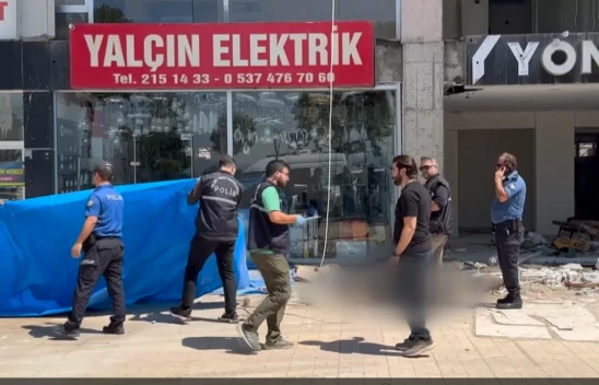 Kahramanmaraş'ta iskele çöktü! 2 işçi öldü, 1 işçi ağır yaralandı