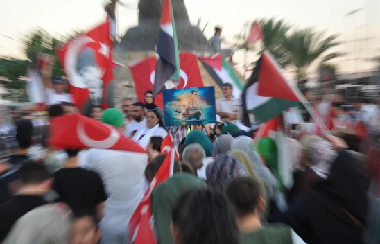 Kahramanmaraş'ta İsrail'in saldırıları protesto edildi