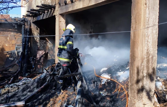 Kahramanmaraş'ta itfaiyenin hızlı müdahalesi felaketi önledi