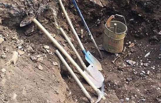 Kahramanmaraş'ta kaçak kazı yapan 3 kişi suçüstü yakalandı