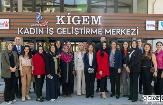 Kahramanmaraş'ta kadın girişimcilere, Fransa ve UNDP'den ortak ziyaret