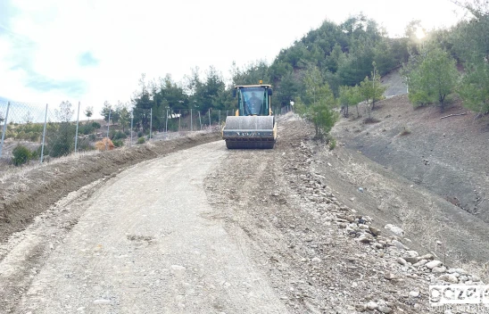 Kahramanmaraş'ta kırsalda yol konforu artırıyor