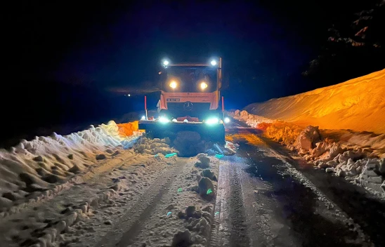 Kahramanmaraş'ta kış şartlarıyla etkin mücadele