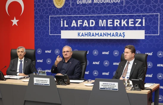 Kahramanmaraş'ta konteyner kentlerin boşaltılması masaya yatırıldı