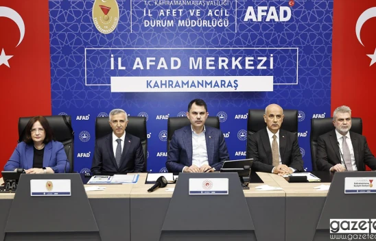 Kahramanmaraş'ta koordinasyon kurulu bir kez daha toplandı