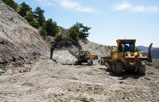 Kahramanmaraş'ta köy evlerine yeni ulaşım güzergahları