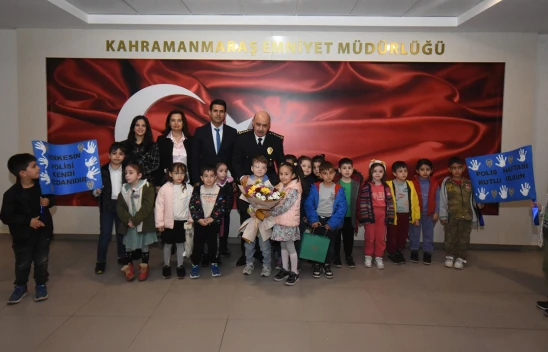 Kahramanmaraş'ta öğrencilerden anlamlı ziyaret