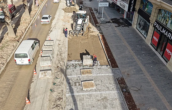 Kahramanmaraş'ta önce altyapı sonra üstyapıya çalışmaları