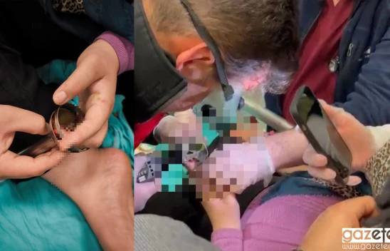 Kahramanmaraş'ta parmağı blendere sıkışan vatandaşa acil müdahale