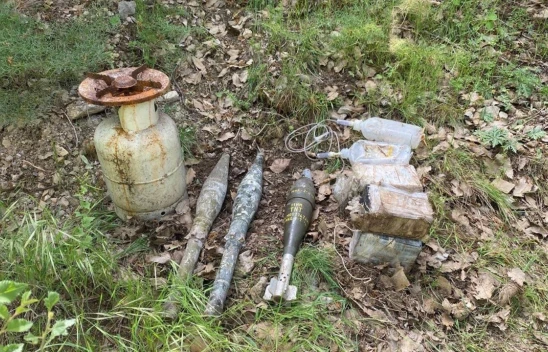 Kahramanmaraş'ta PKK'ya ait yaşam malzemeleri ele geçirildi