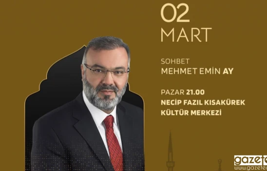 Kahramanmaraş'ta Ramazan etkinlikleri Mehmet Emin Ay'la devam edecek