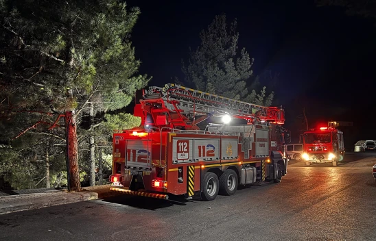 Kahramanmaraş'ta restoranda çıkan yangında 11 kişi dumandan etkilendi