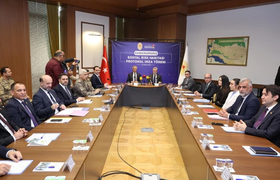 Kahramanmaraş'ta sosyal risk haritası için önemli adım