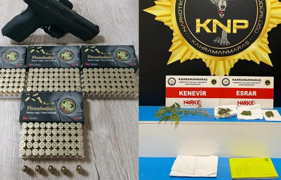 Kahramanmaraş'ta suçlulara yönelik operasyon!