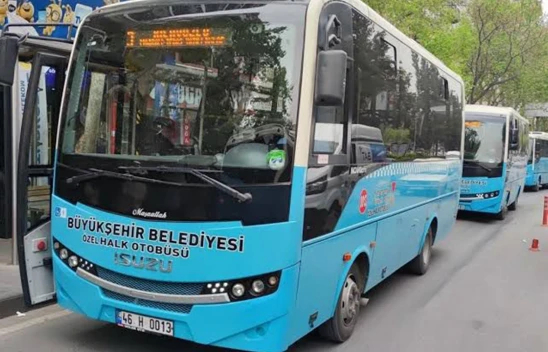 Kahramanmaraş'ta toplu taşıma ücretlerine zam yapıldı