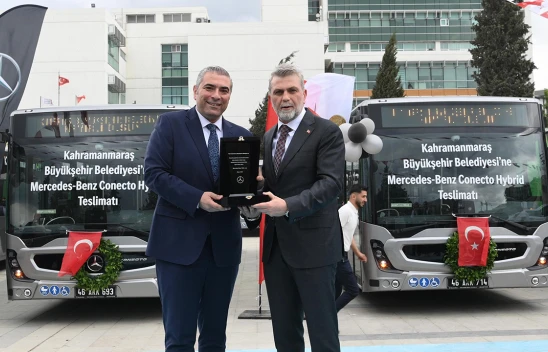 Kahramanmaraş'ta toplu taşıma yeni hibrit otobüslerle güçlendirildi