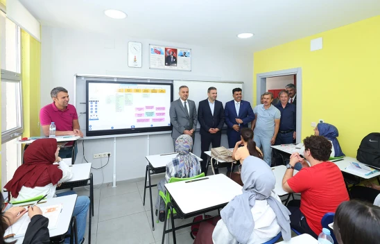 Kahramanmaraş'ta ücretsiz üniversite hazırlık kurslarında yeni dönem başladı