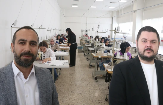 Kahramanmaraş'ta üniversite öğrencilerinin tasarladığı kıyafetler ihraç ediliyor