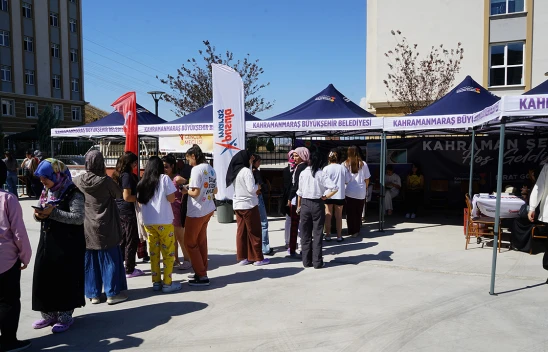 Kahramanmaraş'ta üniversitelilere sıcak karşılama