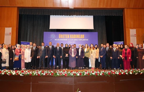 Kahramanmaraş'ta Üreten Kadınlar bir araya geldi