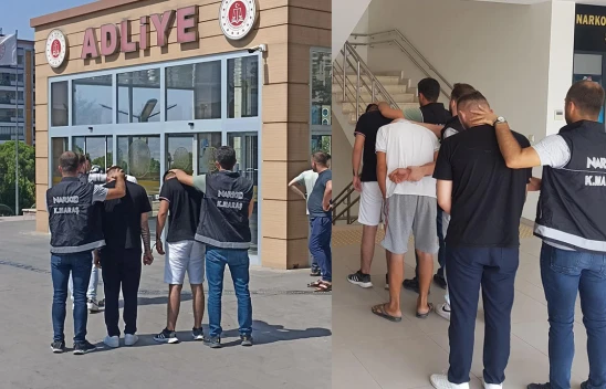 Kahramanmaraş'ta uyuşturucu operasyonunda 3 zanlı tutuklandı