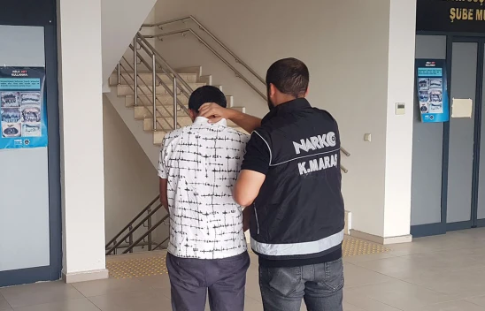 Kahramanmaraş'ta uyuşturucu operasyonunda 1 zanlı tutuklandı
