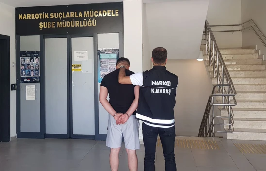 Kahramanmaraş'ta uyuşturucu suçundan aranan hükümlü yakalandı