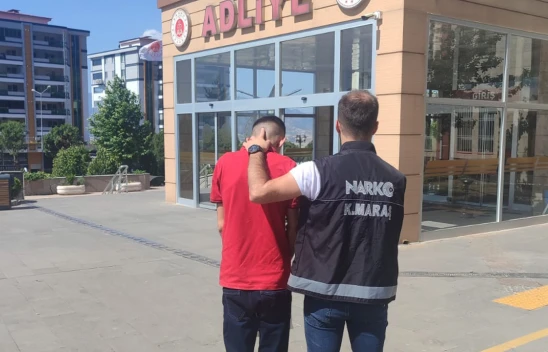 Kahramanmaraş'ta uyuşturucu suçundan aranan şahıs yakalandı