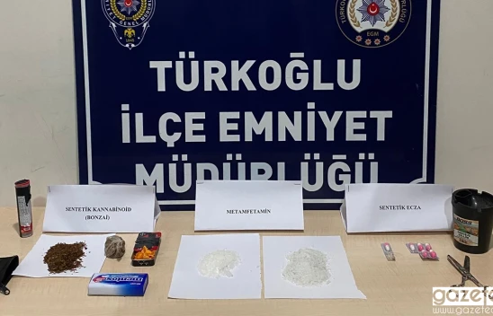 Kahramanmaraş'ta uyuşturucu ticareti yapan 3 şüpheli suçüstü yakalandı