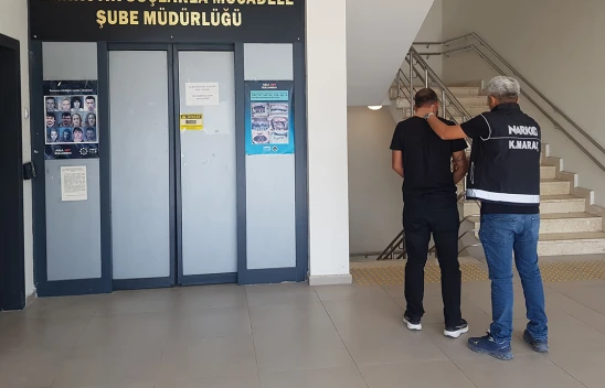 Kahramanmaraş'ta uyuşturucu ticareti suçundan aranan hükümlü yakalandı