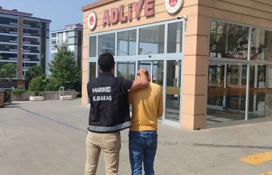 Kahramanmaraş'ta uyuşturucu ticareti yapan bir kişi tutuklandı
