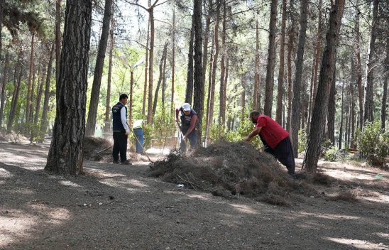 Kahramanmaraş'ta yangın riskine karşı sosyal alanlarda yoğun tedbir