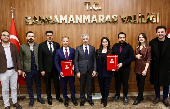 Kahramanmaraş'ta yeni okul için imzalar atıldı
