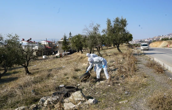 Kahramanmaraş'ta zararlılara kış baskını