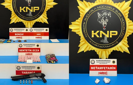 Kahramanmaraş'ta zehir tacirlerine operasyon, 100 şüpheli yakalandı