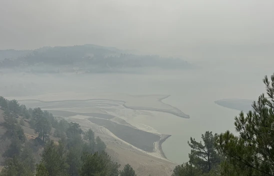 Kahramanmaraş'taki yangına 6 helikopter, 17 itfaiye ve 38 arazözle müdahale ediliyor