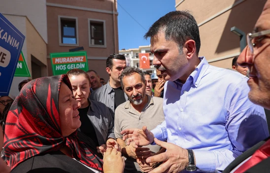 Kahramanmaraş'tan Bakan Kurum'a teşekkür
