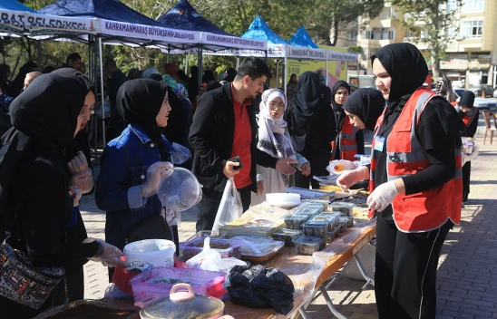 Kahramanmaraş'tan Filistin'e uzanan yardım kermesi