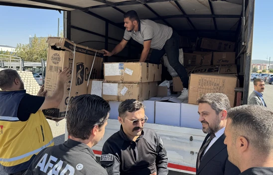 Kahramanmaraş'tan Suriye'ye insani yardım