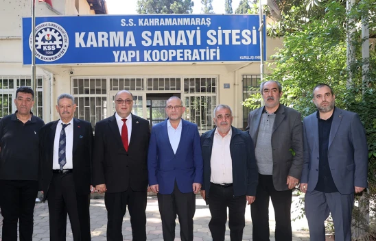 Kahramanmaraş Teknik Makin Kooperatifi için Başkanlardan net mesajlar