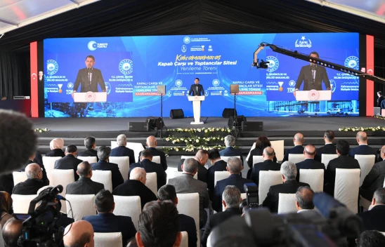 Kahramanmaraş Toptancılar Sitesi'nin temelleri atıldı