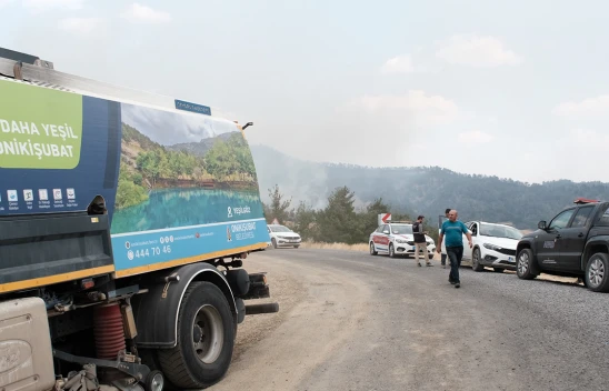 Kahramanmaraş tüm birimleriyle yangın bölgesinde teyakkuzda