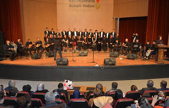 Kahramanmaraş Türküleri konseri büyük ilgi gördü